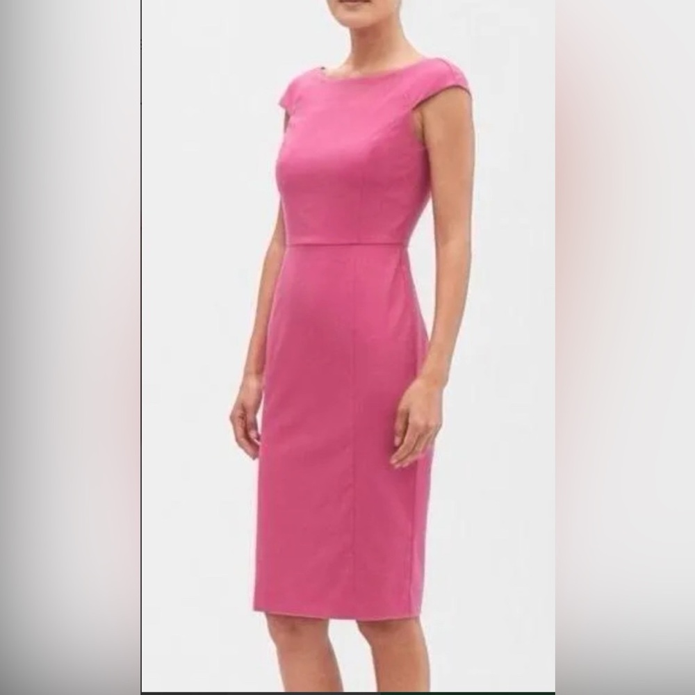 Raspberry pink Banana Republic 
Size 6 Cap sleeve NWOT